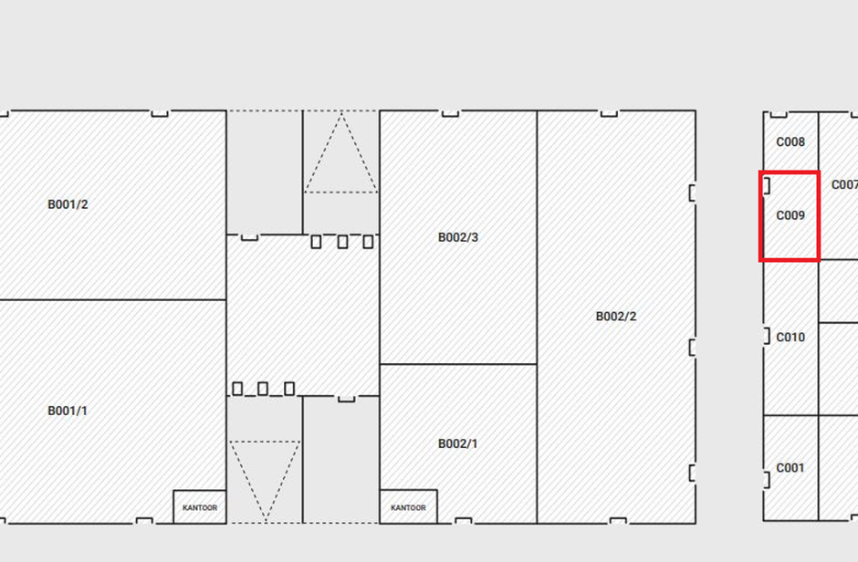 Het betreft de verhuur van een magazijn op de polyvalente industriële site 'De Klinkaard'. Deze locatie bevindt zich nabij de Nederlandse grens en de N11 dewelke zorgt voor een vlotte verbinding naar Antwerpen.

Het magazijn heeft een oppervlakte van 290